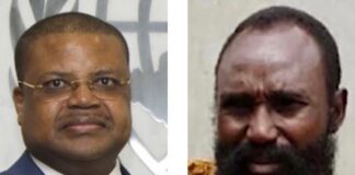 De gauche à droite, Maître Nicolas Tiangaye et Mahamat Alkhatim, image combinée par CNC le 9 octobre 2020.