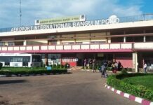 aéroport international de Bangui Mpoko excellent