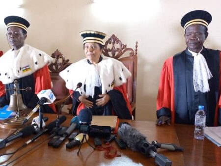 Les membres de la cour constitutionnelle centrafricaine par CNC