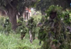 Les soldats FACA à Obo, dans le Haut-Mbomou. Photo CNC