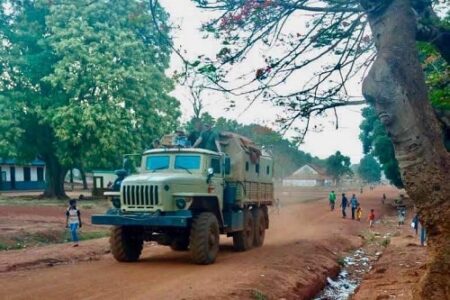 les mercenaires russes de la société Wagner en mouvement à l'intérieur du pays