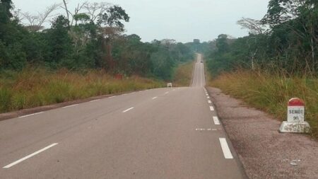 Une route relie désormais le Congo-Brazzaville et le Cameroun à la hauteur de Ntam, sur 300 km