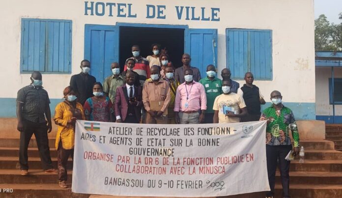 image-3 Des agents et fonctionnaires de l’Etat de la prefecture du Mbomou formés sur la bonne gouvernan ce