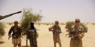 Un groupe de jihadistes maliens, à Tombouctou