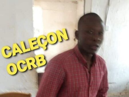 Eulogue Doctrouvé Koï dans la brigade de l'OCRB de Bangui