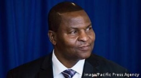 Le Président centrafricain Faustin Archange Touadera