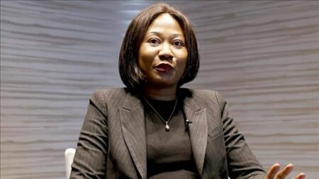 Mme Sylvie Baïpo-Témon, ministre centrafricaine des Affaires Étrangères
