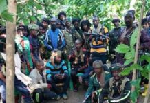 Suite à l’embuscade de la CPC-Fondamentale à Saraïbo ayant coûté la vie à trois Wagner, six jeunes de Vakaga arrêtés par les Russes à Birao Suite à l’embuscade de la CPC-Fondamentale à Saraïbo ayant coûté la vie à trois Wagner, six jeunes de Vakaga arrêtés par les Russes à Birao