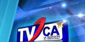 Logo de la télévision centrafricaine sur Facebook