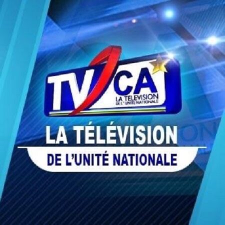 Logo de la télévision centrafricaine sur Facebook