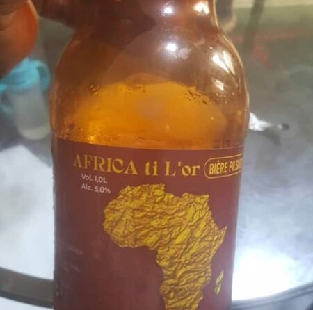La bière de Wagner baptisé Africa ti l'or