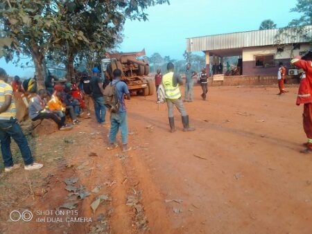 Grève des employés de la société bois VICA Centrafrique