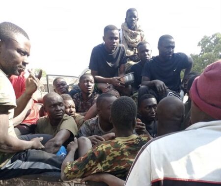 Les soldats FACA pris en otage à Ndah, dans la préfecture de la Vakaga
