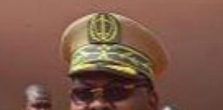 Le général de corps d'armées Zéphirin Mamadou, chef d'État-major