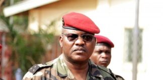 le général Zéphirin Mamadou, chef d'État-major de la République centrafricaine