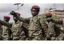 Les soldats de l'armée centrafricaine
