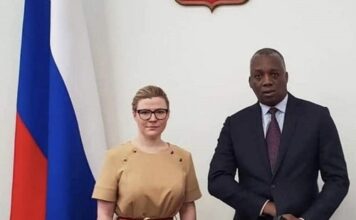 Monsieur Pascal Bida Koyagbélé en mission en Russie