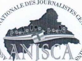 Logo officiel de l’Association Nationale des Journalistes Sportifs Centrafricains ANJSCA