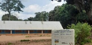 École sous-préfectorale de Baboua, dans la Nana-Mambéré