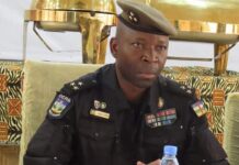 Le général de la police centrafricaine, Bienvenu Zokoué DG de la police nationale