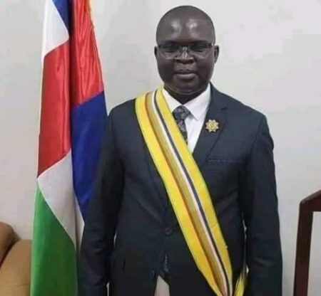 L'honorable Évariste Ngamana désigné de Bangui élu président du Parlement de la CEMAC