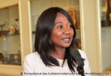 La ministre des Affaires étrangères, Sylvie Baïpo TémonImage : Pressedienst
