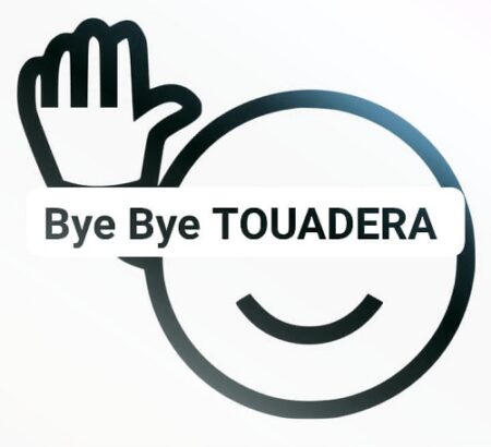 Logo du mouvement bye bye Touadera