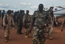 Le chef rebelle Ali Darassa et ses hommes dans la localité du Mbomou