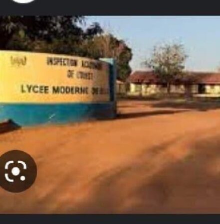 Lycée moderne de Bouar, dans la Nana-Mambéré en République centrafricaine