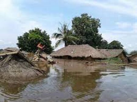 Inondation à Mobaye par RJDH