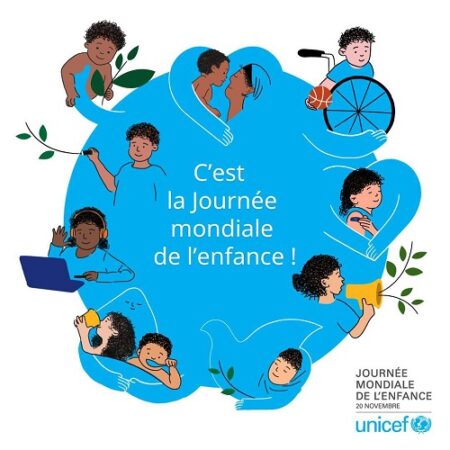 journée mondiale de l'enfant UNICEF 2023. CopyrightUNICEF
