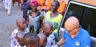 L'EUAM-RCA s'engage en faveur des enfants de la Fondation Enfants de Grace