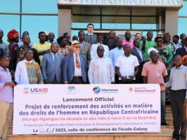 L'USAID lance un projet de $10 millions axé sur le renforcement de la protection des droits humains en République centrafricaine