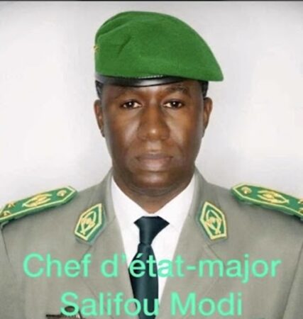 Le général Salifou Mody, l'homme fort du Niger