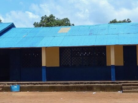 Un établissement scolaire public à Bouar, dans la préfecture de la Nana-Mmbéré