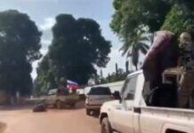 Centrafrique : débandade générale dans le village M’béngou, près de Bamingui, après incursion des mercenaires russes qui ont tué des civils et blessant d’autres Centrafrique : débandade générale dans le village M’béngou, près de Bamingui, après incursion des mercenaires russes qui ont tué des civils et blessant d’autres