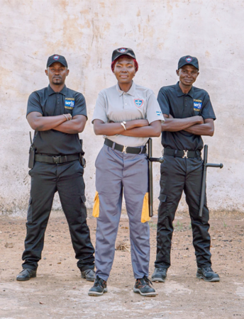 Agents de l'agence power sécurité