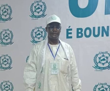 Salim Fadoul, premier vice-président du conseil préfectoral du Parti UNIR dans la Vakaga