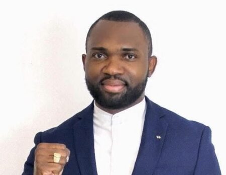 Guy Aimé Nzawagbossa, président fondateur du parti politique Ngoï Ti Changement (NTC).