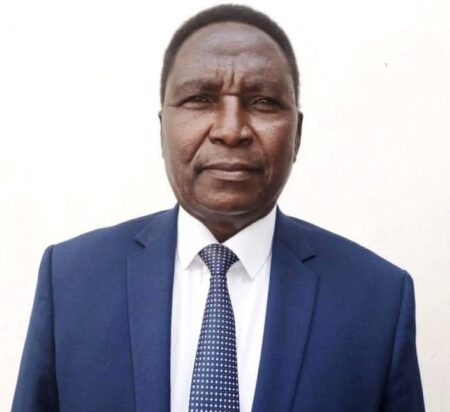 Germain Nadjibe, président du mouvement politique « Conquête inclusive du bonheur ».