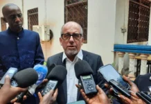 CICR en Centrafrique : Philippe Beauverd dresse le bilan de son mandat et passe le témoin à Kelnor Panglung M. Philippe Beauverd le chef sortant de la délégation du CICR en République centrafricaine.a