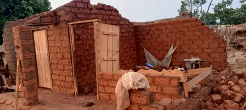 Une partie des habitations détruites lors de la pluie du mercredi 21 janvier 2026