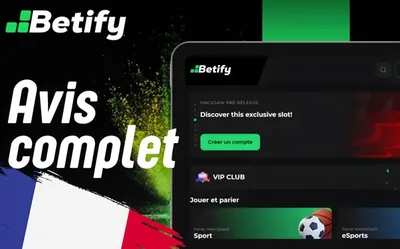 Overzicht van de Betify sport interface met live weddenschappen en markten