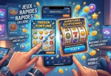 Cartes à gratter virtuelles et machines à sous : le renouveau des jeux rapides en ligne image d'illustration du jeu rapide générée par gemini