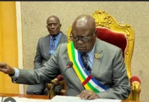 Grand colloque national à Bangui : Vraie réflexion intellectuelle ou simple kermesse pour les chercheurs à manger ? Le Président de l'assemblée nationale Simplice-Mathieu Sarandji