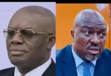 Centrafrique : Quand la panique gagne le premier cercle de Touadéra Sani Yalo à gauche, et Jules Njawé à droite