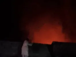 Incendie marché Kokoro