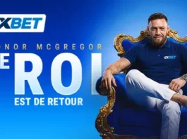 Le roi est de retour Conor McGregor devient le nouvel ambassadeur de 1xBet